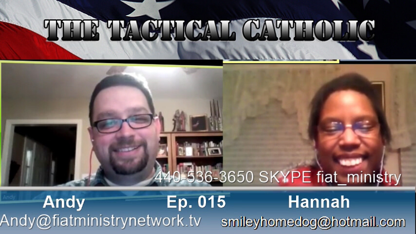 Tactical Catholic Podcast Episode 015:  Vocation and Discernment Guest Hannah DeLaat